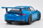 1:24 Scale Blue / Red Welly Diecast Porsche 911 GTS RS Model