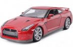 Red / White / Silver 1:18 Bburago Diecast 2009 Nissan GT-R Model