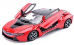 Black / Red / Blue / White 1:24 Rastar Diecast BMW I8 Model