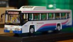 1:76 Scale White Rv-model GuangZhou City Bus Model