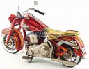 Red 1:6 Tinplate James Dean retro 1978 Harley Davidson Model