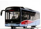 Blue 1:42 Scale Diecast CRRC X12 Electric City Bus Model