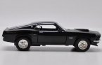 1:36 Scale Welly Black Diecast 1969 Ford Mustang Boss 429 Toy