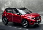 White / Red NOREV 1:43 Scale Diecast 2024 Citroen C3 Model