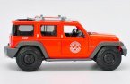 1:18 Orange Maisto Diecast Jeep Wrangler Rescue Concept Model