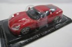 Red 1:43 Scale DEA Diecast Chevrolet Corvette Z51 Coupe Model