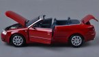 Red 1:18 Scale MotorMax Diecast Audi A4 Cabriolet Model