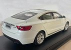 White / Brown 1:18 Scale Diecast 2015 Geely Borui Model
