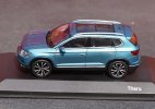 1:43 Scale Blue Diecast 2019 VW Tharu SUV Model
