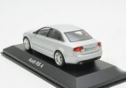 Blue / Silver Minichamps 1:43 Scale Diecast Audi RS 4 Model