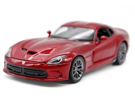 1:24 Red / Black MaiSto Diecast 2013 Dodge SRT Viper GTS Model