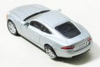 Silver / Black 1:64 Scale Schuco Diecast Jaguar XK Model