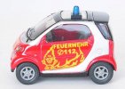 1:50 Red SIKU 1303 Diecast Kids Fire Engine Smart Fortwo Toy