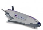 Gray / Blue / White Kids Die-Cast Space Shuttle Toy