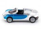 Kids Blue-Silver SIKU 1353 Diecast Bugatti Veyron Toy