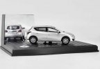 1:43 Scale Silver Diecast Nissan Tiida Model