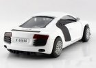 White / Orange / Green / Red / Yellow Diecast Audi R8 Car Toy