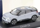 Red / Silver 1:43 Scale NOREV Diecast 2010 Citroen C4 Model