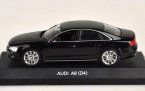 Black 1:43 Scale KYOSHO Diecast Audi A8 D4 Model