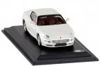 White 1:43 Scale Diecast Maserati Coupe GranSport Model