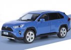 Red / White / Blue 1:24 Scale Diecast 2020 Toyota RAV4 Model