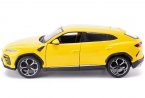 Gray / Yellow 1:24 Scale Maisto Diecast Lamborghini Urus Model