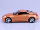 Silver / Orange 1:18 Scale Maisto Diecast Nissan 350Z Model