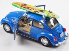 Black / Red / Blue 1:24 Scale Welly Diecast VW Beetle Model