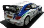 White 1:32 Bburago NO.5 Diecast 2007 Citroen Xsara WRC Model