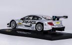 Bburago Silver Diecast Mercedes-Benz C-Class Coupe AMG Car Model