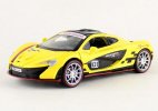 1:32 White / Black / Yellow / Blue Diecast McLaren P1 GTR Toy