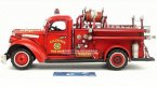 Red Large Scale Vintage 1941 Chevrolet Fire Fighting Truck Model