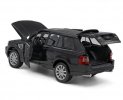 1:18 Scale Red / Black Bburago Diecast Range Rover Sport Model