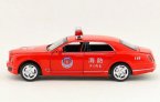 Kids Red 1:32 Scale Fire Engine Diecast Bentley Mulsanne Toy