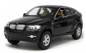 White / Red / Black 1:32 Scale Kids Diecast BMW X6 SUV Toy