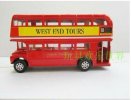 Medium Size Kids Red London Double Decker Bus Toy