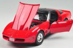 Black /White /Silver /Red 1:18 Diecast Chevrolet Corvette Model