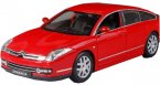 Red / Black 1:20 Scale Bburago Diecast Citroen C6 Model