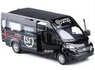 Black Kids S.F. Express Diecast Ford Transit Van Bus Toy