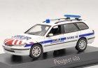White 1:43 Scale NOREV Police Diecast Peugeot 406 Estate Model