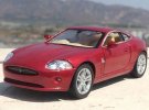 Silver / Gray / Red / Blue 1:38 Diecast Jaguar XK Coupe Toy