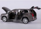 Gray 1:18 Scale Diecast 2020 Cadillac XT6 SUV Model