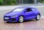 Blue / Green 1:38 Scale Kids Diecast VW Scirocco R Toy