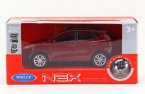 Kids 1:36 Scale Wine Red / White Diecast Hyundai Tucson ix35 Toy