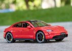 White / Blue / Pink / Red 1:32 Scale Diecast Porsche Taycan Toy