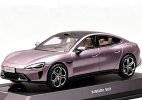 1:43 Scale Purple / Blue / Orange Diecast 2024 Xiaomi SU7 Model