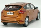 1:18 Scale White / Orange 2016 Diecast Ford New Focus Model