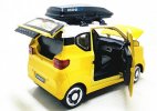 1:24 Blue / Pink / Yellow Diecast Wuling Hongguang MINI EV Toy