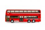 Red Diecast Hong Kong KMB ADL Enviro 500 Double Decker Bus Toy