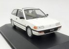 Red / White 1:43 Scale Diecast 1987 Honda Civic Car Model